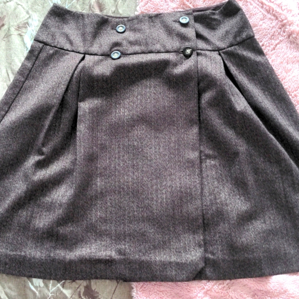 Gap Brown Skirt Tweed